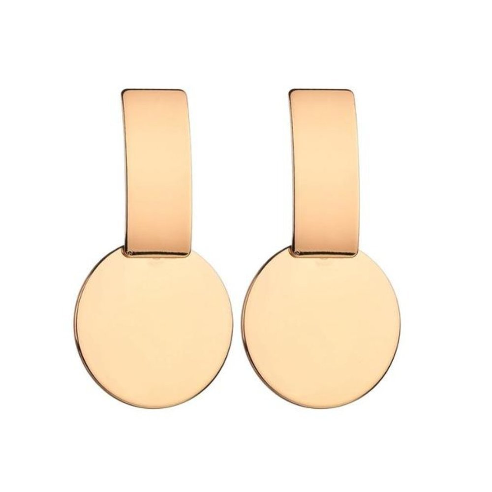 Earrings Women Circle Bohemian Hoop Drop Cute Trendy Jewelry Elegant - Picture 5 of 8